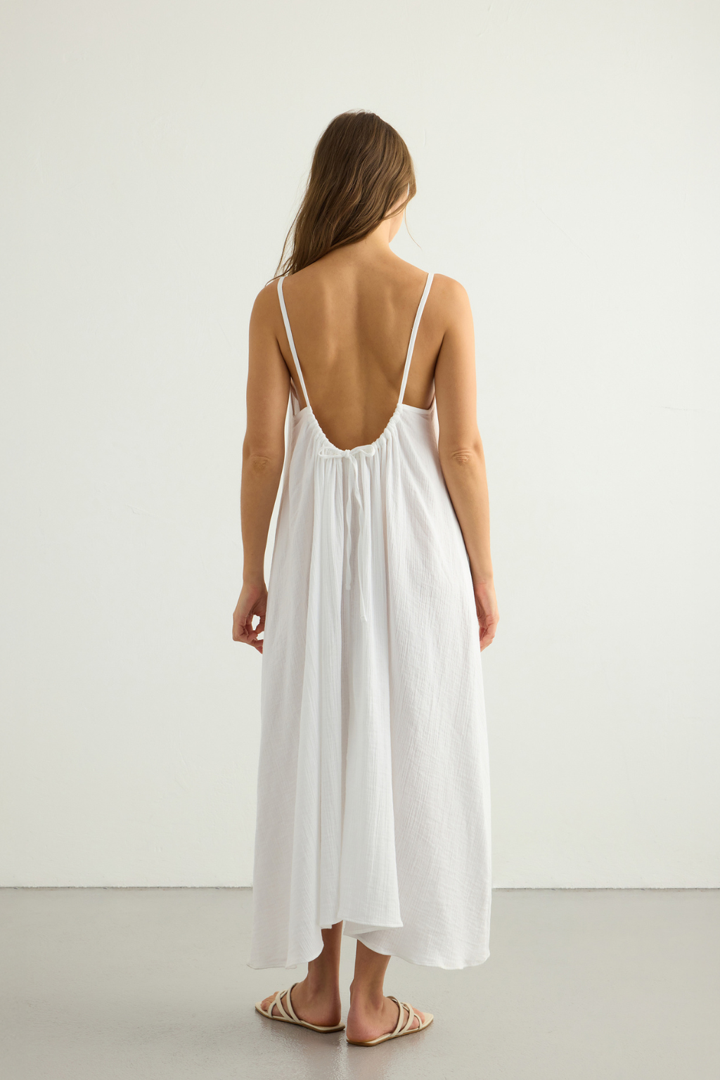 Aura Low Back Maxi Dress