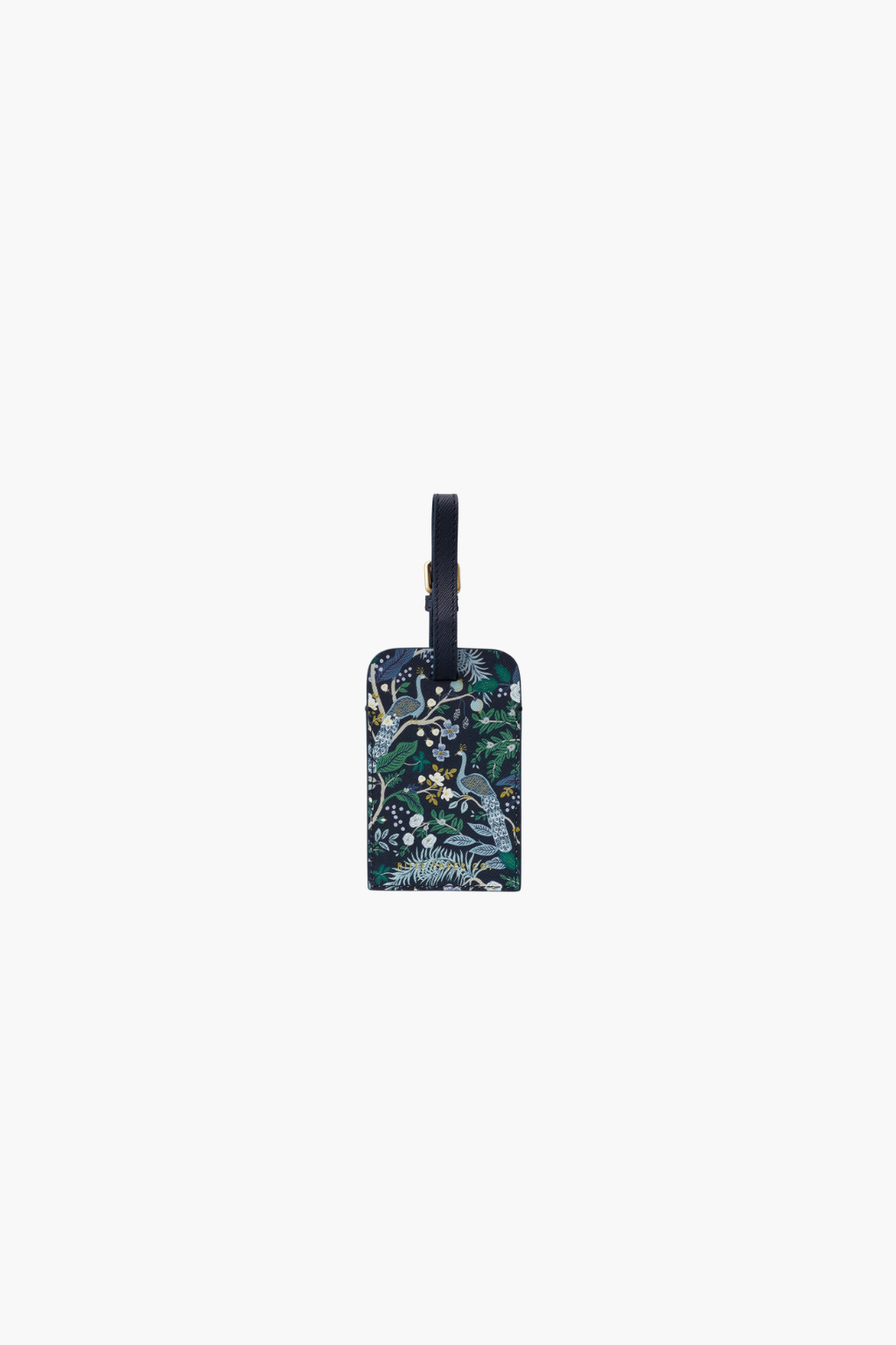 Peacock Luggage Tag
