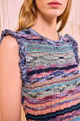 Ajak Sleeveless Knit Midi Dress