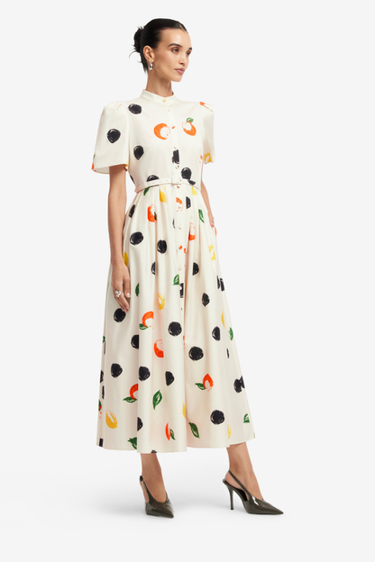 Bianca Short Sleeve Midi Dress