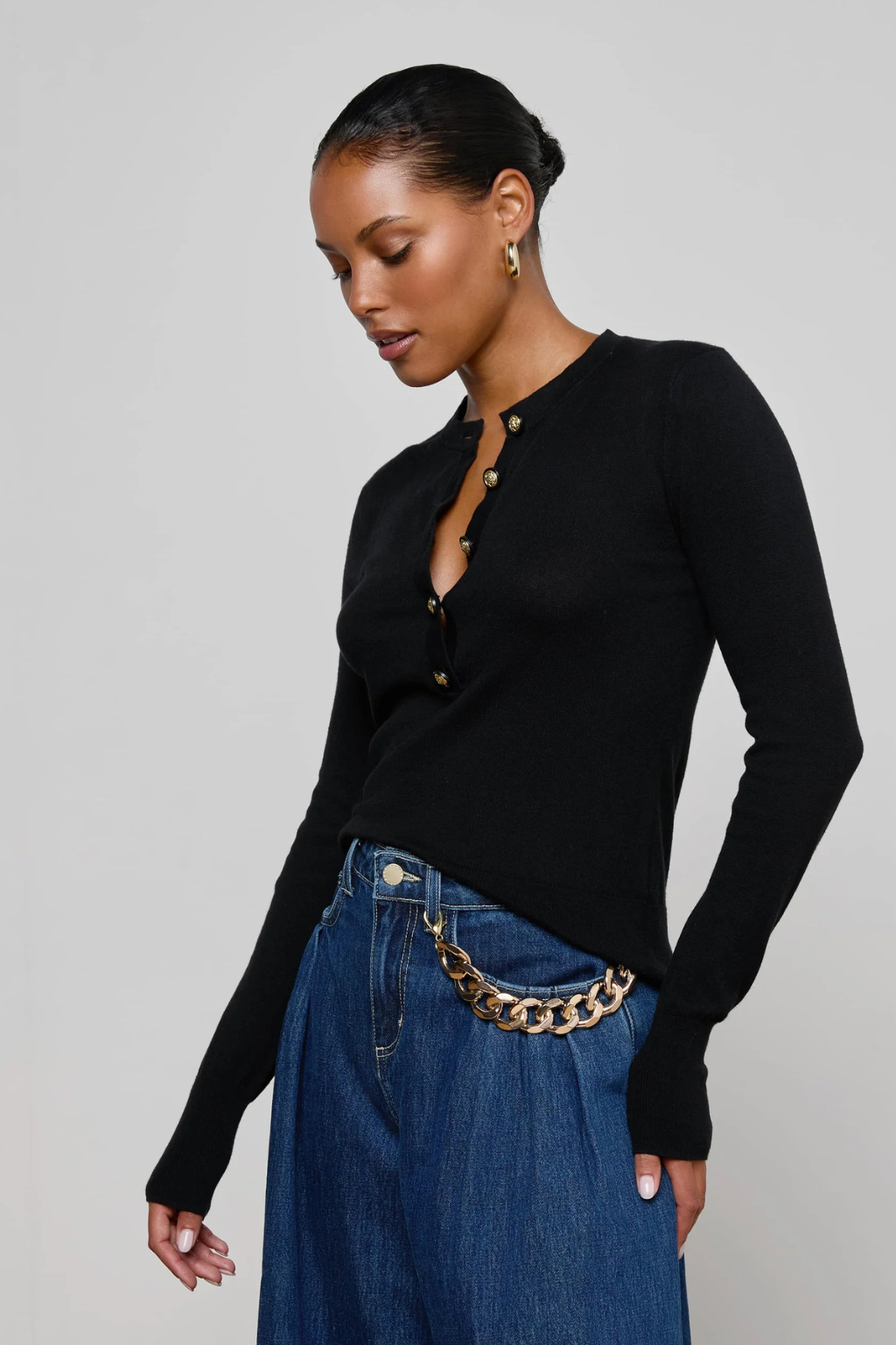 Ronda Knit Henley Top