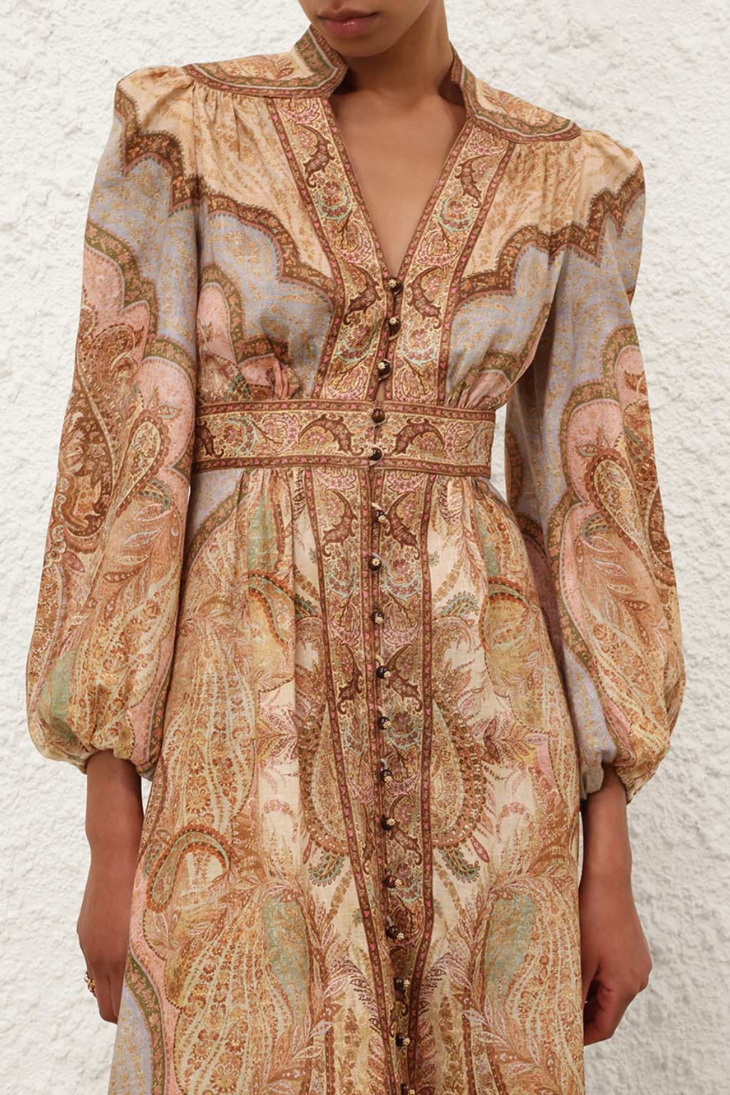 Wanderlust Plunge Midi Dress