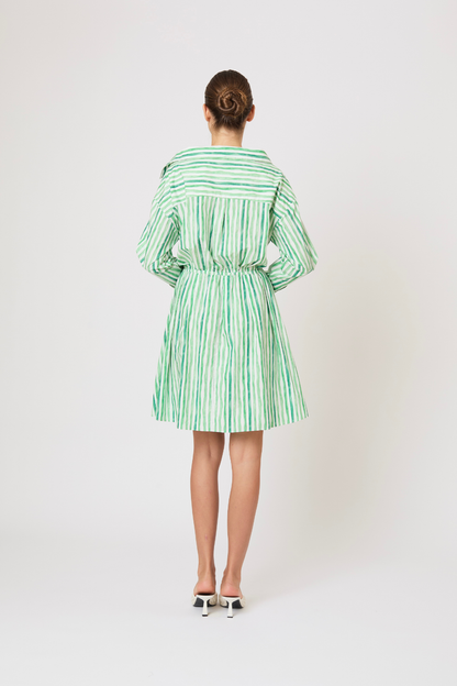 Falling Off the Shoulder Mini Dress