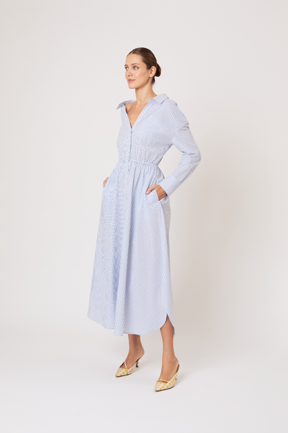 Falling Off the Shoulder Dress