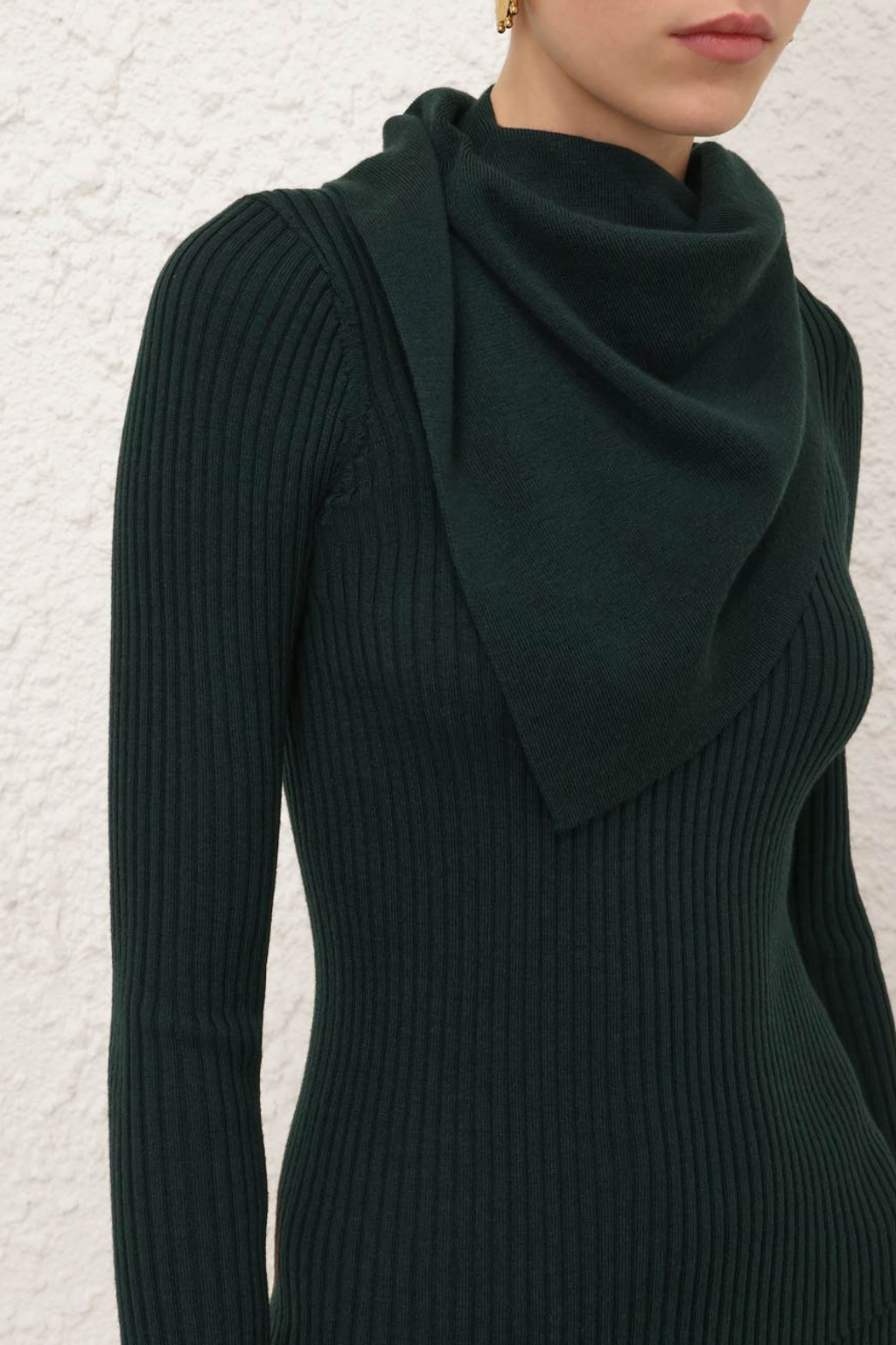 Valiant Merino Scarf Top