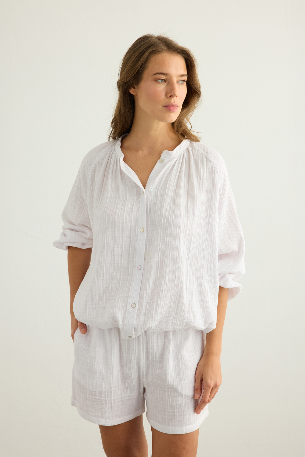 Kaya Buttoned Blouse