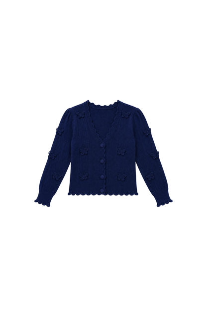 Richelieu Butterflies Cardigan
