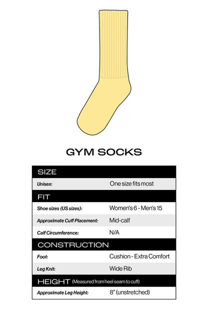 Good Moms Say Bad Words Gym Crew Socks