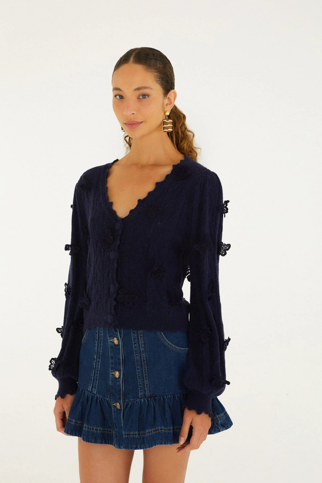 Richelieu Butterflies Cardigan