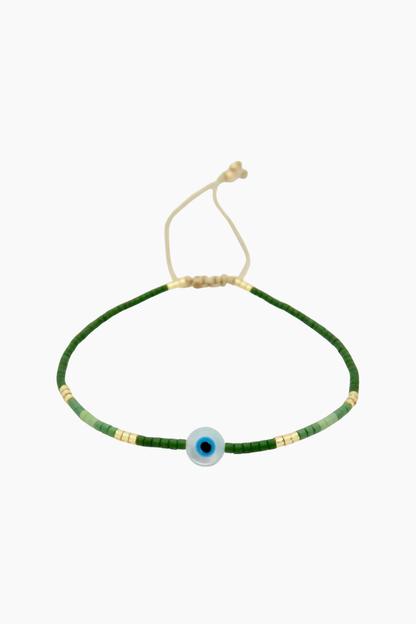 Evil Eye Dainty Bracelet - Hunter