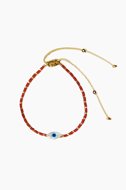 Evil Eye Dainty Bracelet - Sienna