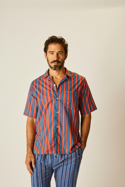 Men's Cotton Stripe Kevin Shirt