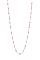 Classic Gigi Rose Gold 16.5" Necklace- Lilac