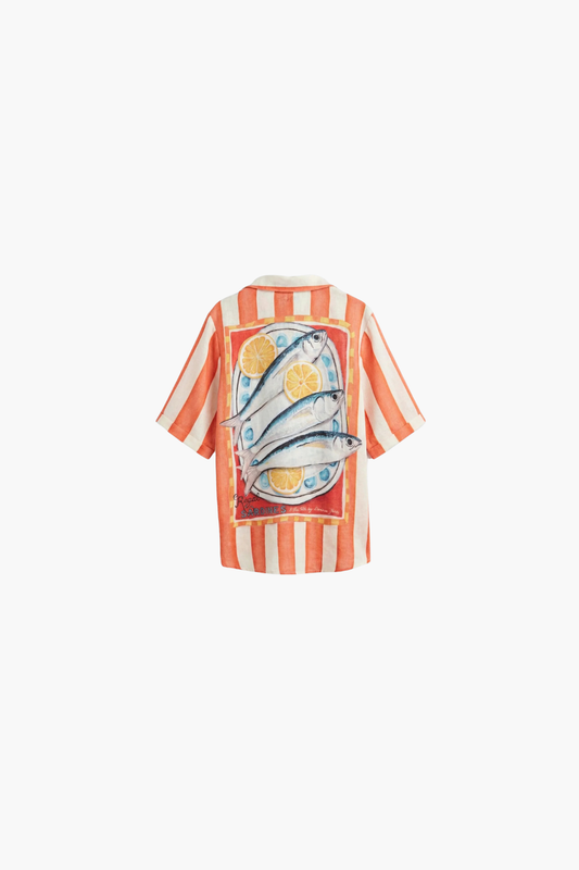 Short Sleeve Linen Shirt