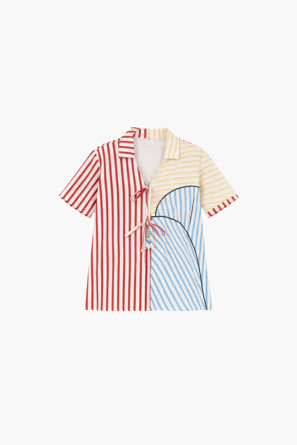 Navy Stripes Blouse