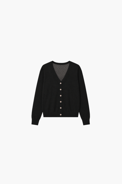 Milan Tulle Back Cardi
