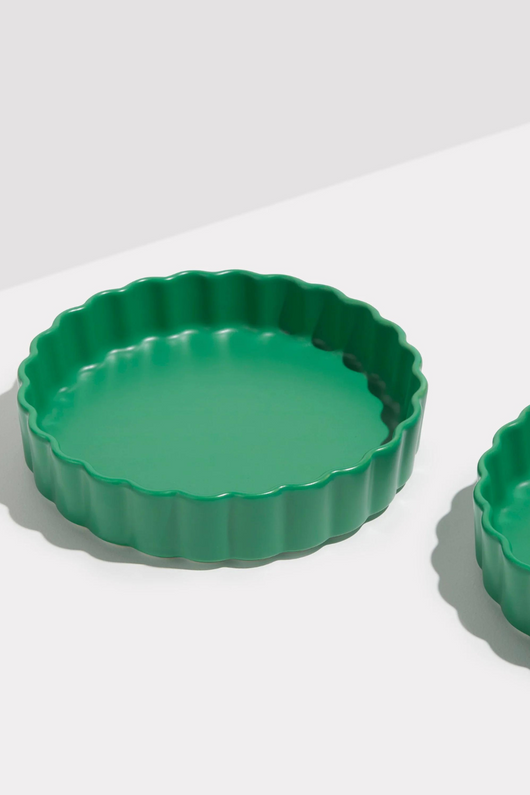 Wave Ceramic Bowl - Set of Two
