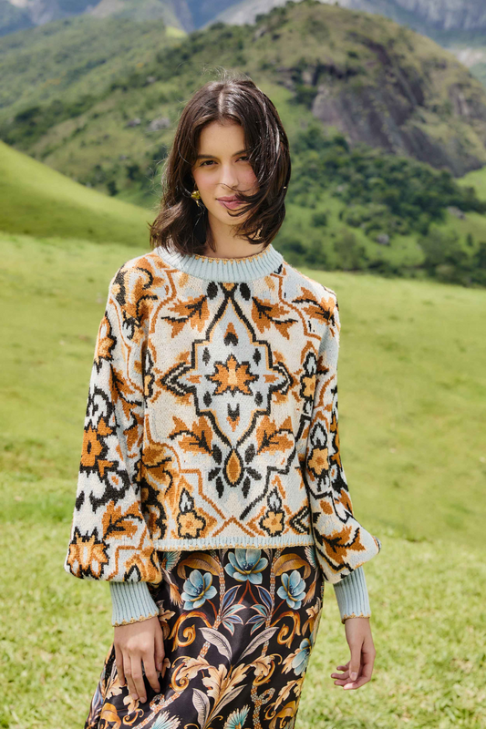 Winter Tapestry Sweater