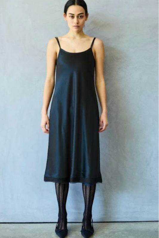 Classic Slip w/ Organza Petal