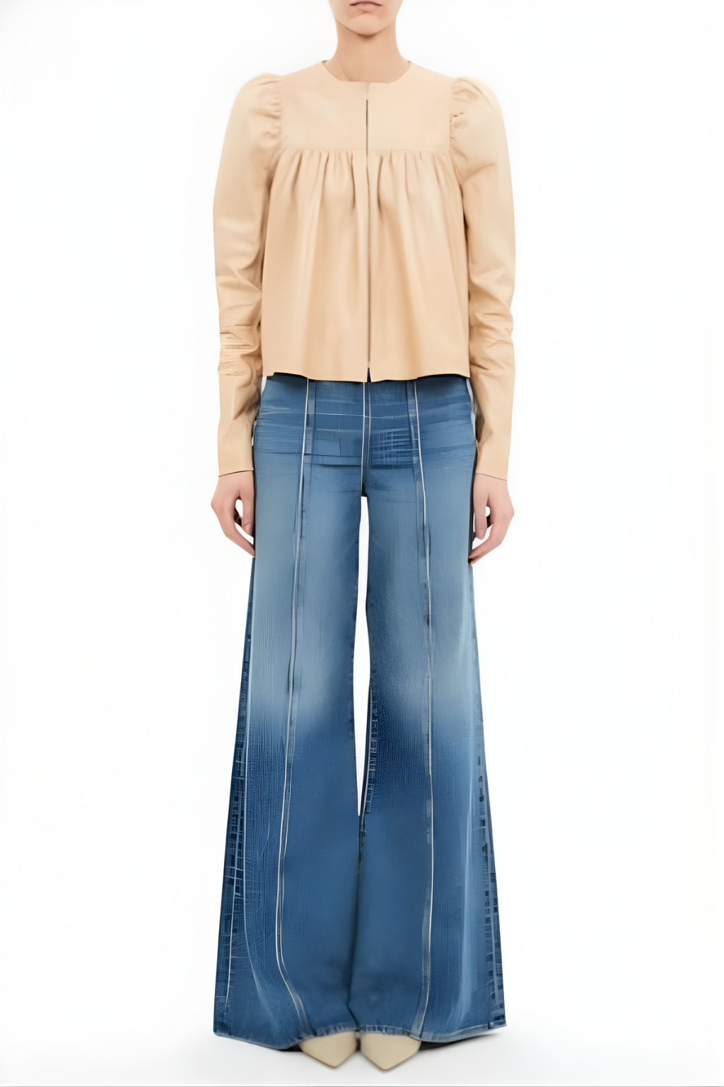 Anouk Zip Up Leather Jacket