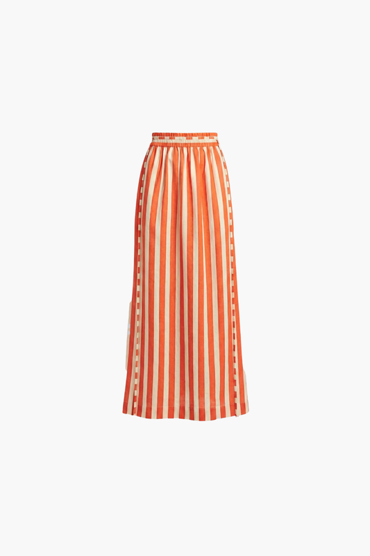 Long Cotton Skirt w/ Slits
