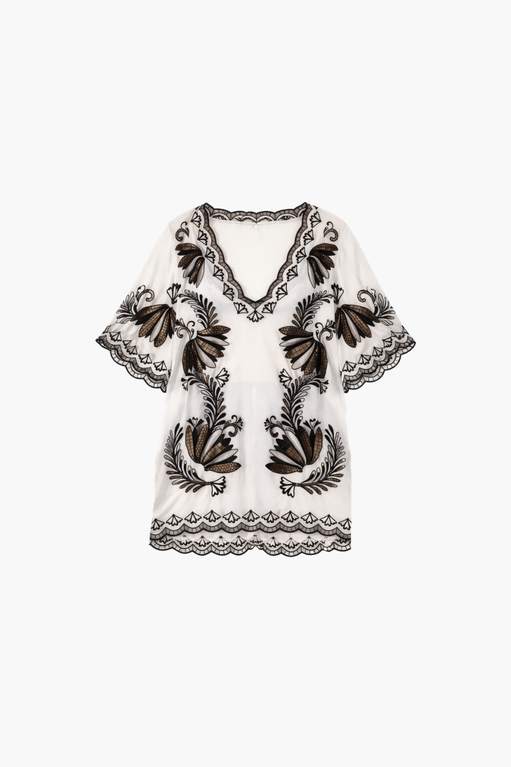 Copacabana Beach Fishnet Dress