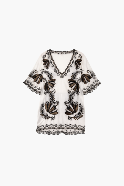 Copacabana Beach Fishnet Dress
