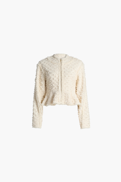 Rosalind Zip Peplum Jacket