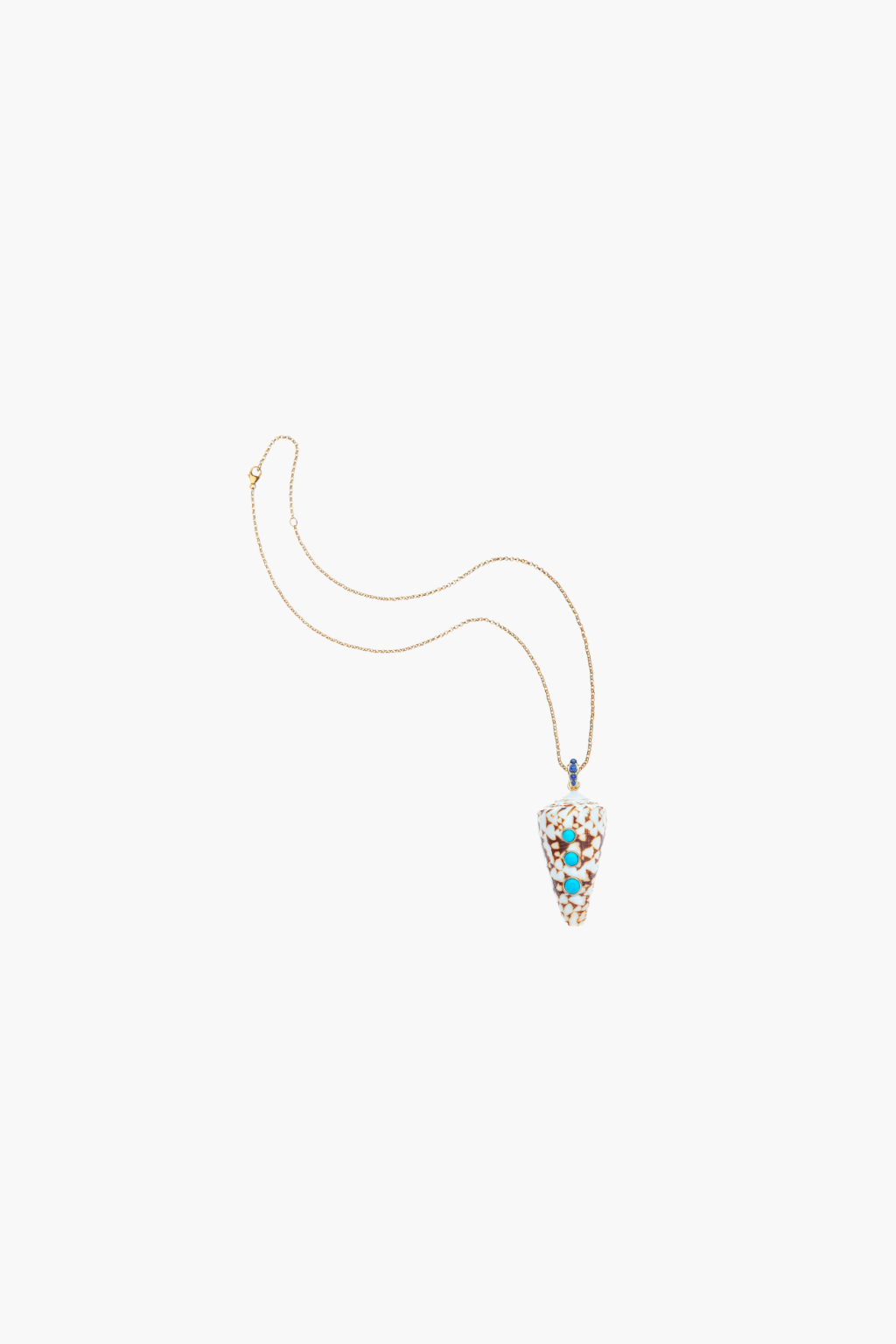 STRONG In the Shadows Shell Pendant Necklace