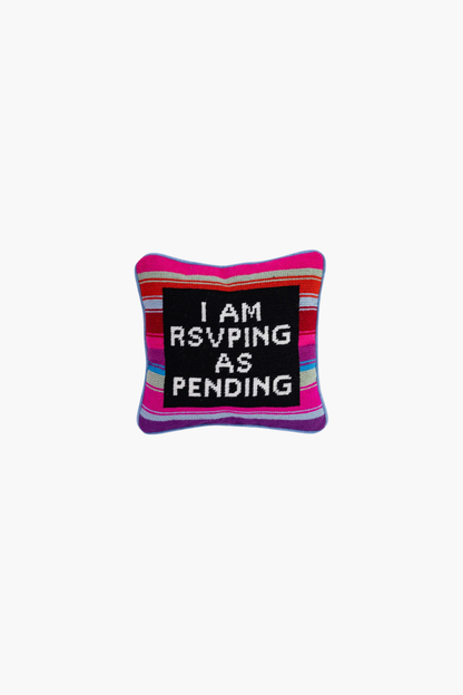 RSVP Needlepoint Pillow