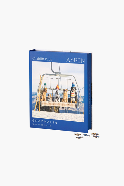 Gray Malin Aspen 1000 Piece Book Box Puzzle