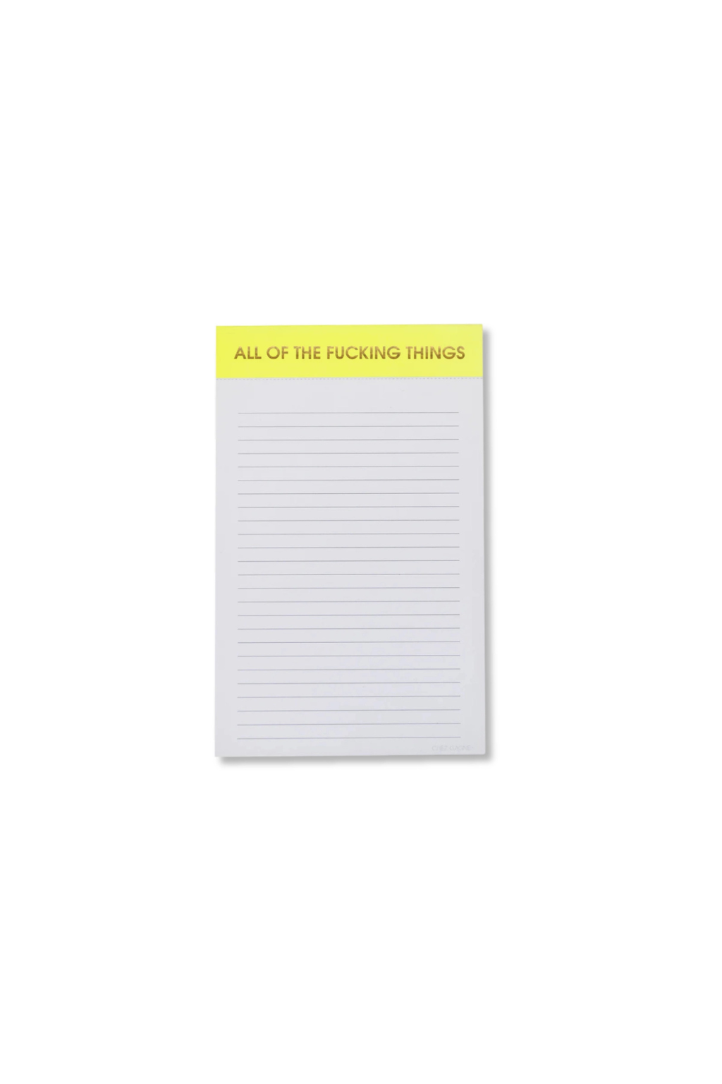 All of the Things Notepad