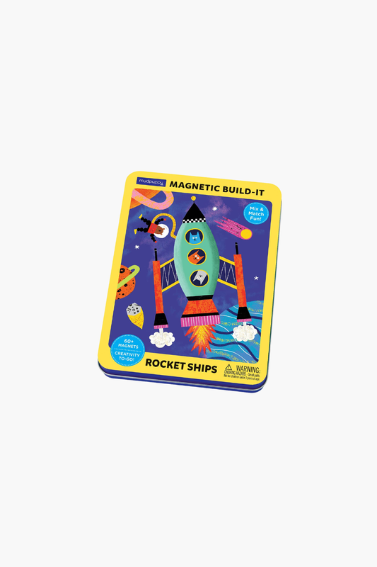 Rocket Ships Magnetic Build-it