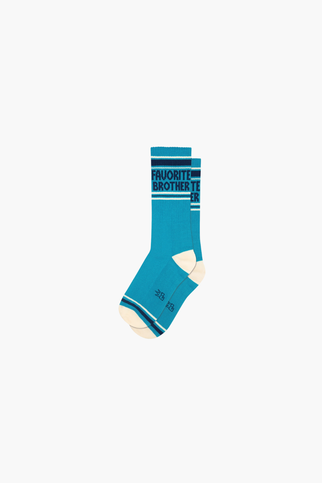 Favorite Brother Socks Gym Crew Socks