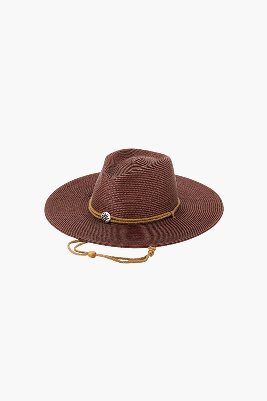 Outback Straw Hat with Chin Cord