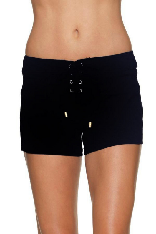 Lace-Up Board Shorts