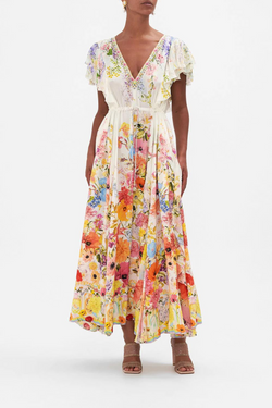 All Over Ruffle Dress
