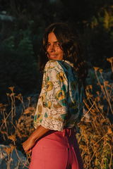 Marina Lace Yoke Top