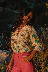 Marina Lace Yoke Top